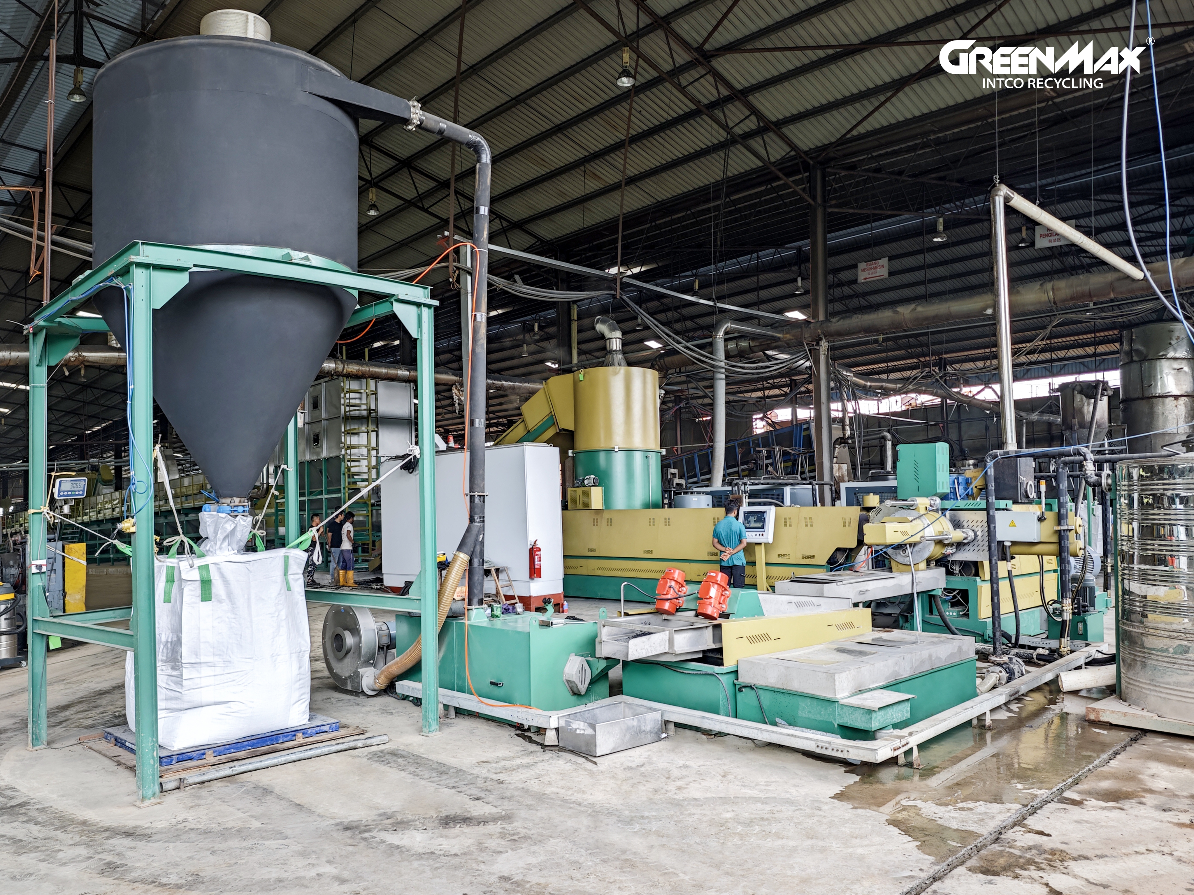 plastic-packaging-waste-pelletizing-machine